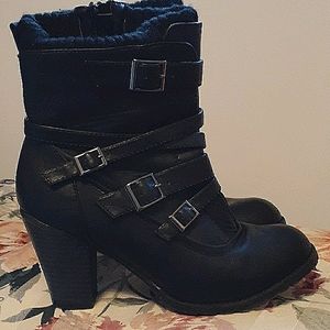High-Heel Booties with Discounted Shipping